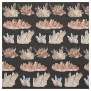 Tissu cristaux de quartz pierres gemmes images géologie