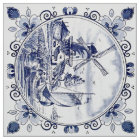 Cuisine à vent hollandaise Vintage Sailboat Delft 