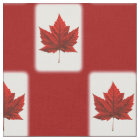 Tissu customisé par tissu de drapeau du Canada de