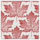 Tissu customisé par tissu de drapeau du Canada de