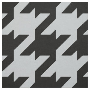 Tissu Customisez votre propre pied-de-chaussée gris noir