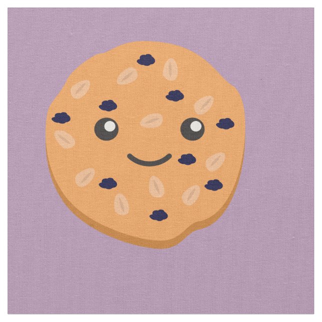 Tissu Cute avoine Raisin Cookie (Fermer)