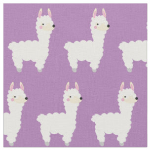 Tissu Cute Llama Enfants Bébé