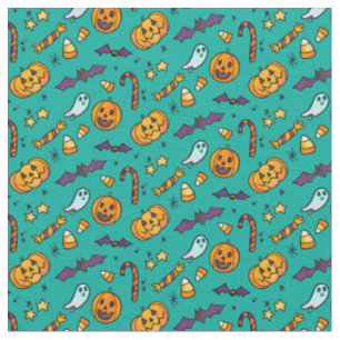 Tissu Cute Motif Halloween