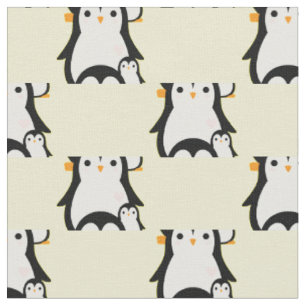 Tissu Cute Penguin Baby Nursery Room Décoration