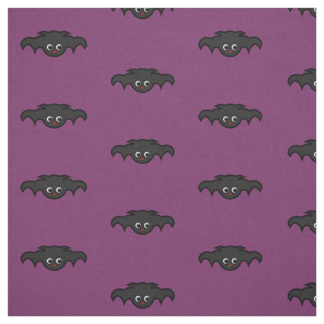 Tissu Cute Sweet Kawaii Bat (Échantillon)