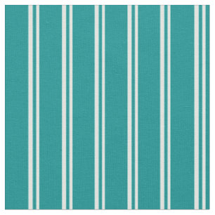 Tissu Cyan clair et cyan foncé Motif rayé de couleur