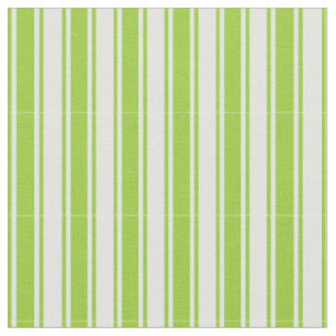 Tissu Cyan clair et lignes vertes/Motif de rayures