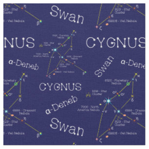 Tissu Cygnus de constellation de l'hémisphère nord