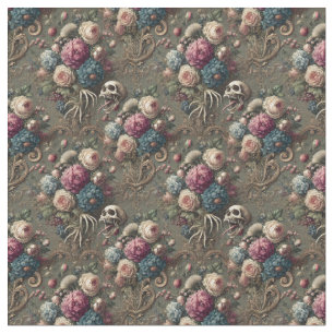 Tissu Cynique du dimanche - Carrelage gothique victorien