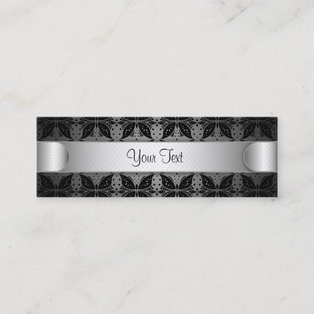 Tissu d'abrégé sur papillon de carte de visite de (Devant)