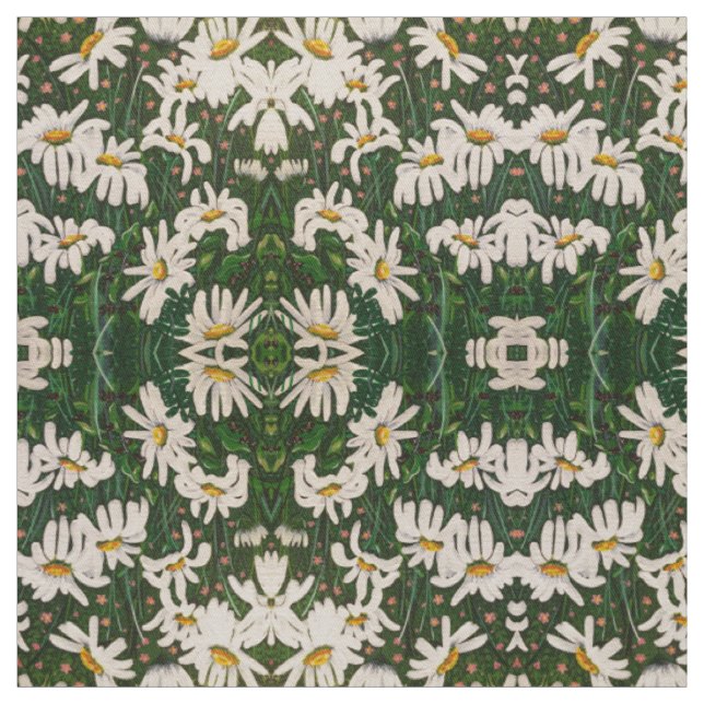 Tissu Daisy d'été (Échantillon)