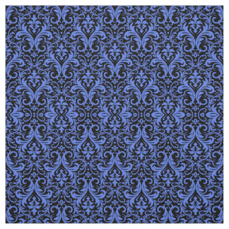 Tissu Damas bleu