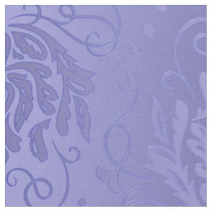 Tissu Damassé florale de lavande élégante