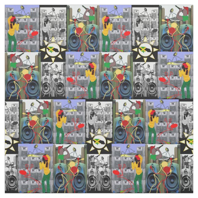 Tissu Dancehall Fabric #2 (Échantillon)
