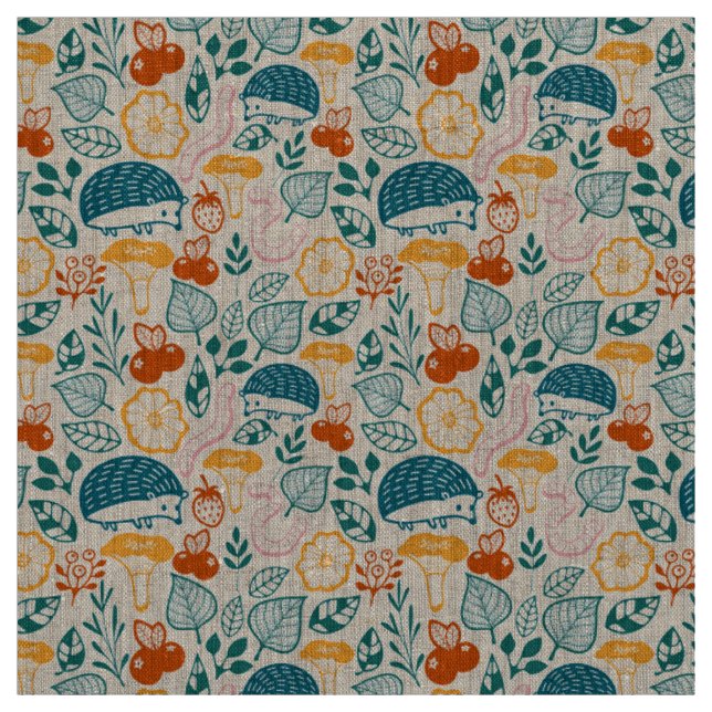 Tissu Dans la forêt (Échantillon)