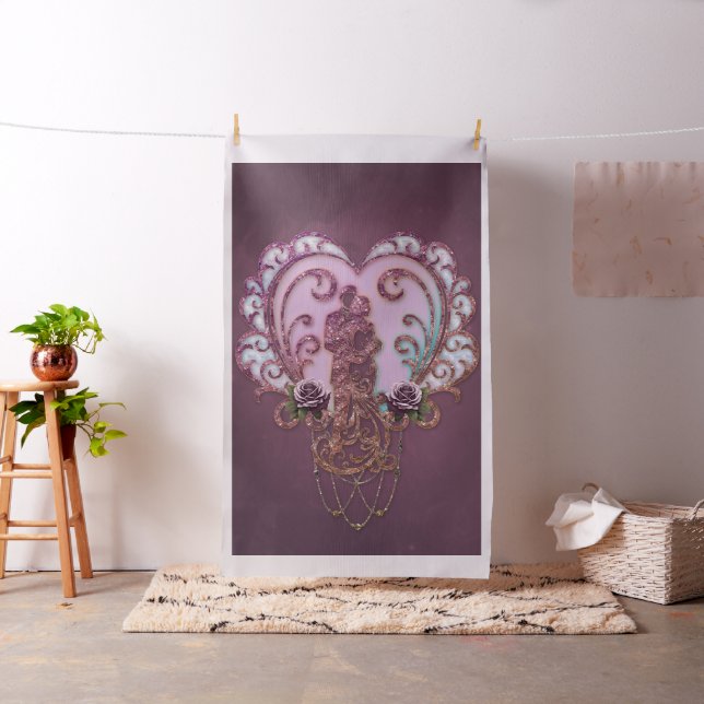 Tissu Dans l'Embrace du Coeur. (In Situ)