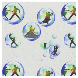 Tissu Danseurs de bulle