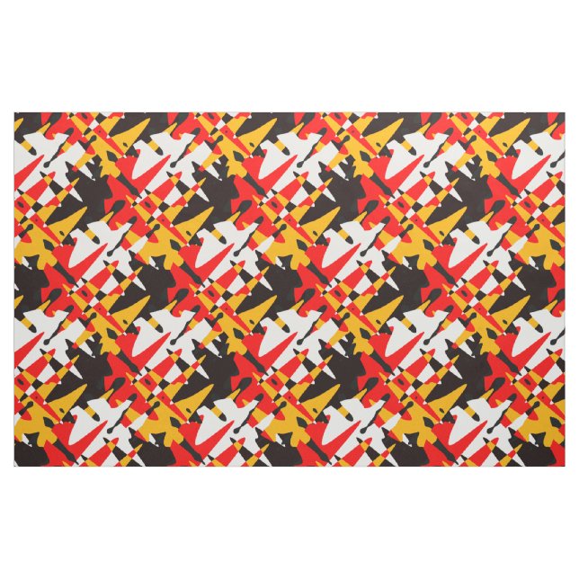 Tissu d'art autochtone Quatre Nations Tissu d'art  (Fat Quarter)