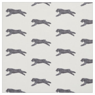 Tissu d'art de chiens de Bouvier des Flandres