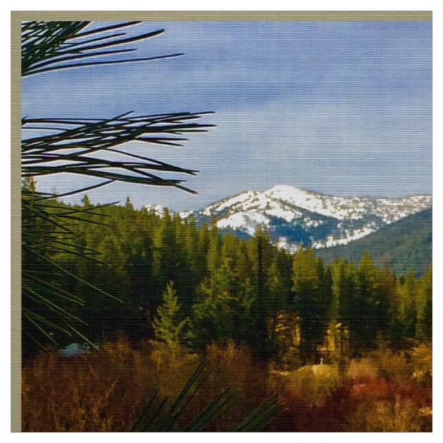 Tissu d'automne de montagne (Échantillon)