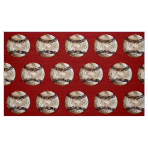 Tissu de baseball vintage au mètre