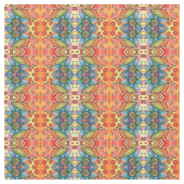 Tissu de Bohème de style (Fermer)