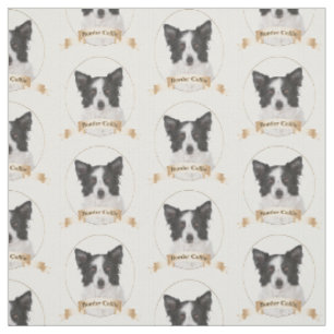 Tissu de border collie