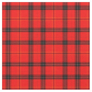 Tissu de carton noir et rouge (Tartan)