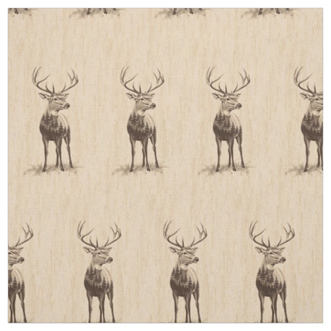 Tissu de cerf (Échantillon)