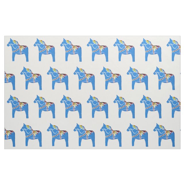 Tissu de Cheval Bleu (Fat Quarter)