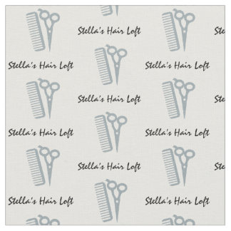 Tissu de cisaillement gris du coiffeur personnalis