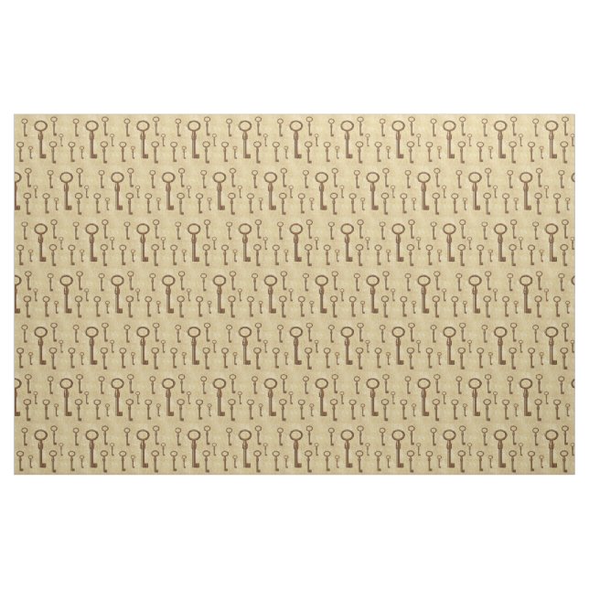 Tissu de clé de squelette (Fat Quarter)