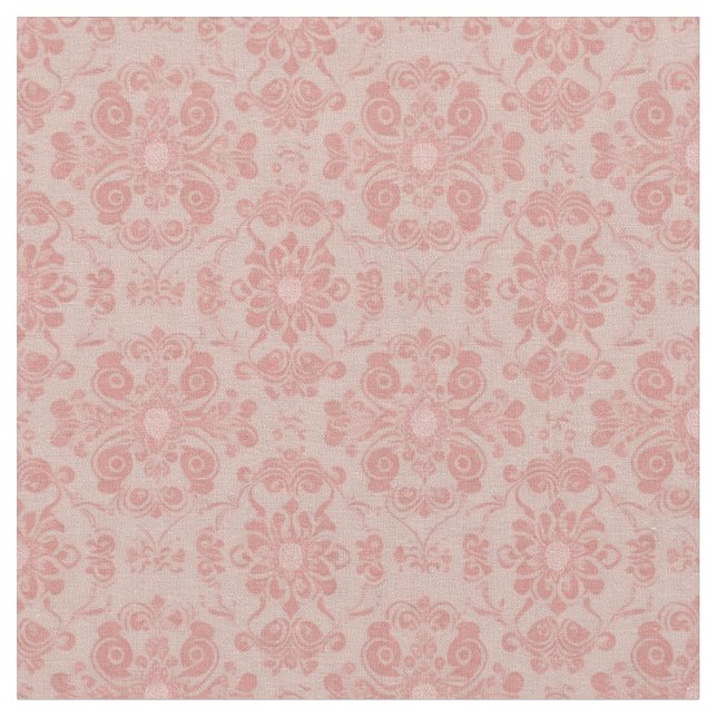 Tissu de conception à répétition rose pâle victori (Fermer)