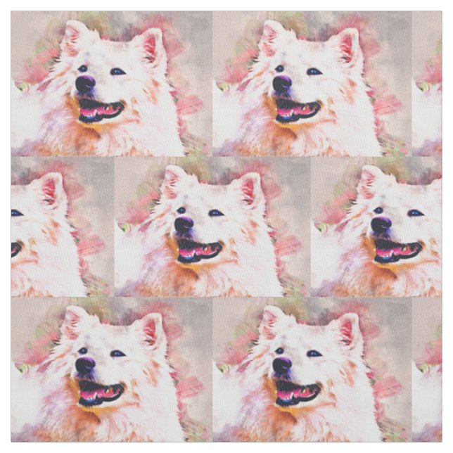 Tissu de coton américain Eskimo Dog Pima (Échantillon)