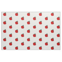 Tissu de coton combé de pommes en morceaux (largeu