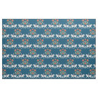 Tissu de coton de coeurs et de chevaux de dressage