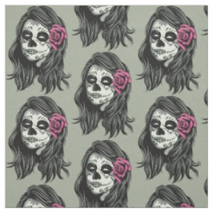 Tissu de couleur personnalisé pour femme Zombie