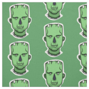 Tissu de couleur personnalisée Halloween Zombie