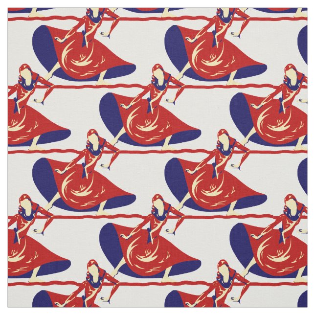 Tissu de danseuse de femme (Échantillon)