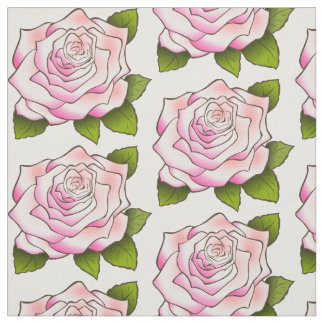 Tissu de dessin rose vintage