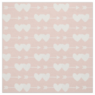 Tissu de deux coeurs