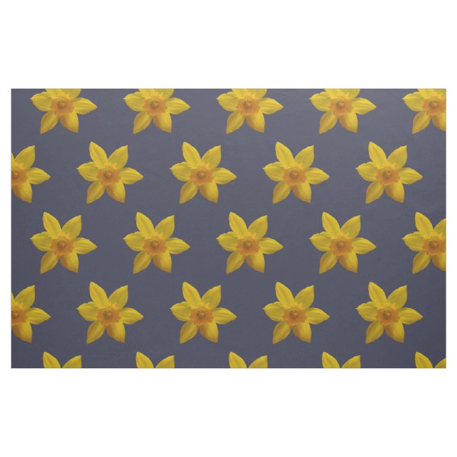 Tissu de fleur de jonquille (Fat Quarter)