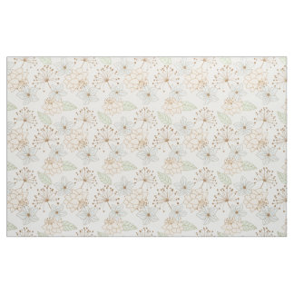 tissu de fleurs de printemps