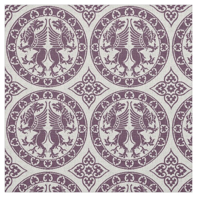 Tissu de Griffins byzantin (Échantillon)