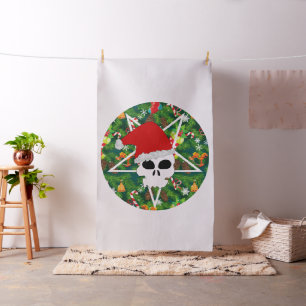 tissu de hail père Noël