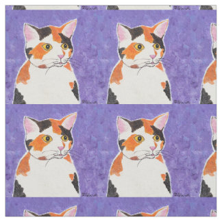 Tissu de Kitty de calicot