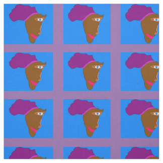 Tissu de l'Afrique de mère