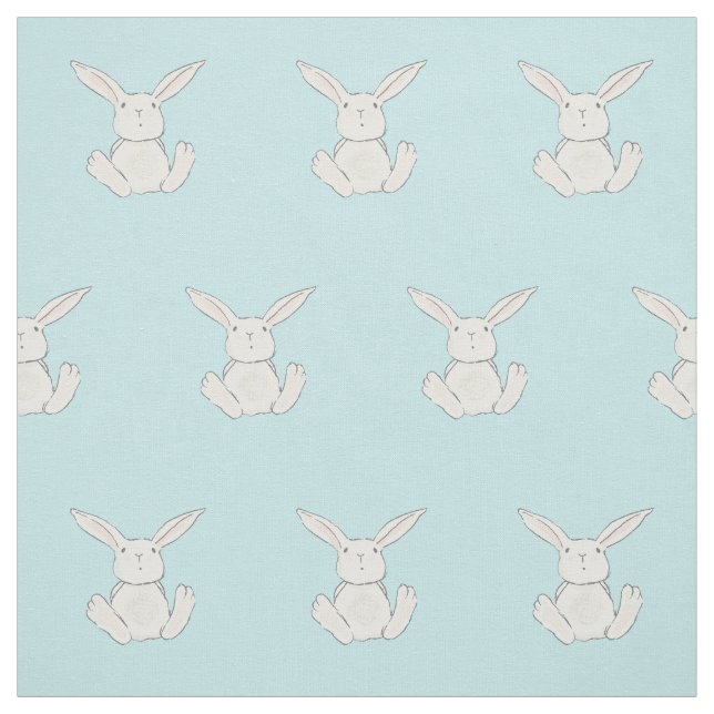 Tissu de lapin de bébé (Échantillon)