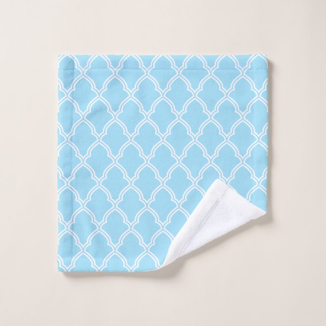 Tissu de lavage d'impression géométrique (Gant de toilette)